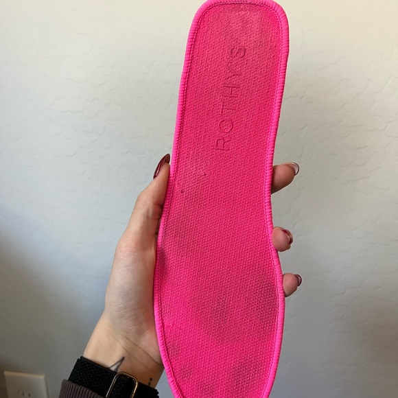 Rothy’s driver loafers Hot Pink size 12/13 with matching pink insoles! - Picture 6 of 9